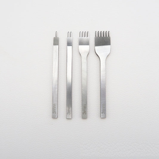 Diamond Punch for Leather - a tool for hand stitching and marking - ArtOm_farm™ MICROGREENS