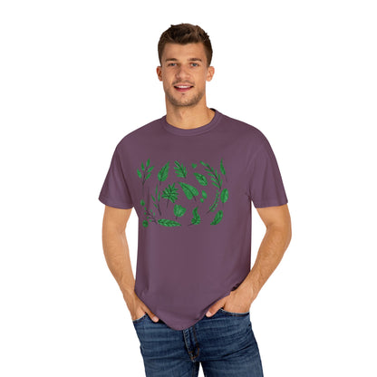 អាវយឺត Unisex Garment-Dyed T-shirt សម្រាប់ការលួងលោមទាន់សម័យ និងភាពសម្បូរបែប