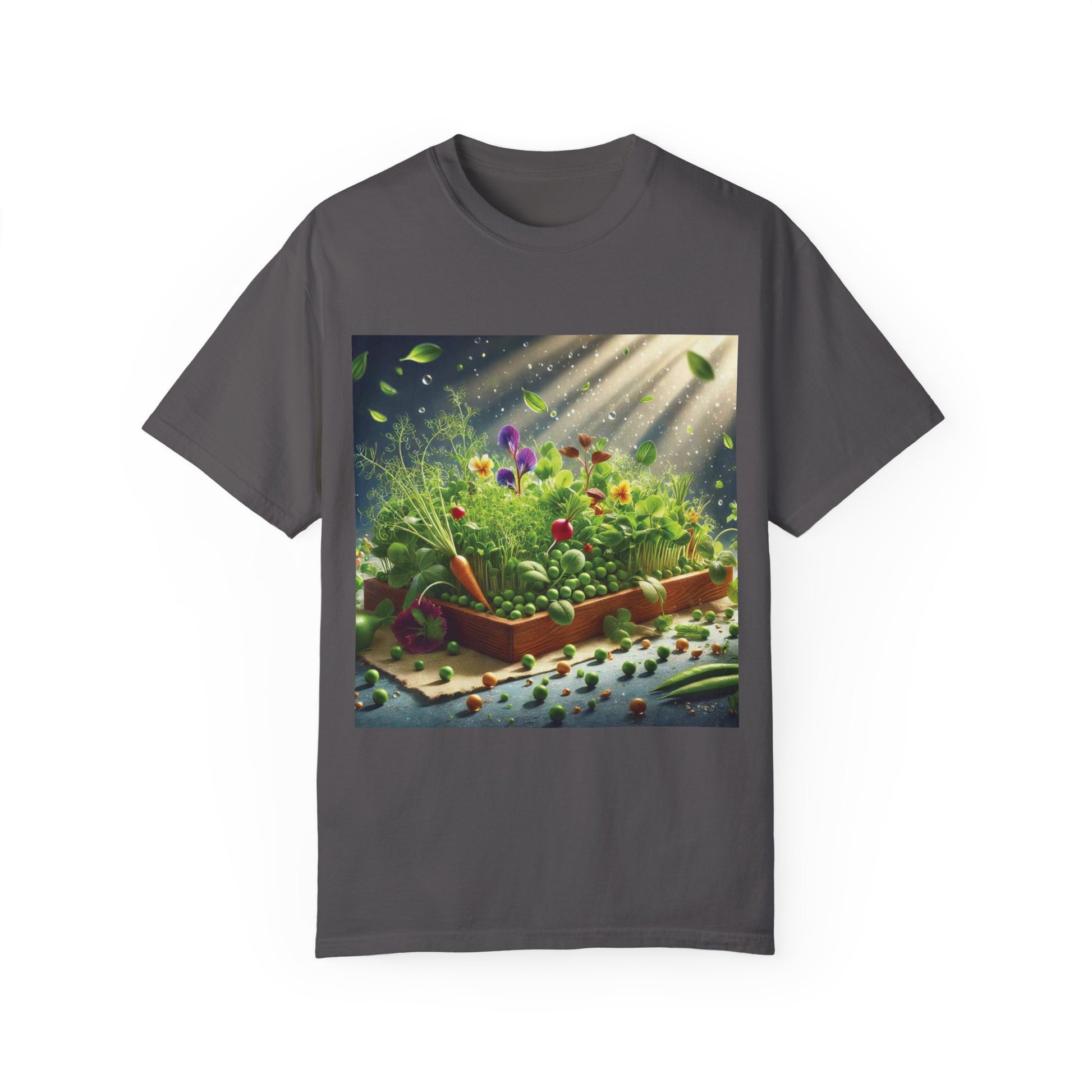 Unisex Garment-Dyed T-shirt - ArtOm_farm™ MICROGREENS