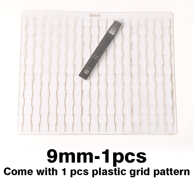 Leather punch with eyelet BV — a tool for figured perforation and eyelets - ArtOm_farm™ MICROGREENS