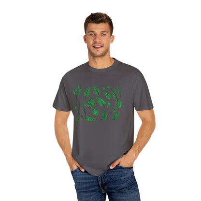 អាវយឺត Unisex Garment-Dyed T-shirt សម្រាប់ការលួងលោមទាន់សម័យ និងភាពសម្បូរបែប