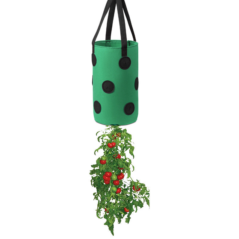 Strawberry Grow Bag Nonwoven Fabric Vertical Jardin Garden Hanging Plant Bag Vegetable Potato Planter Bag For Greenhouse - ArtOm_farm™ MICROGREENS