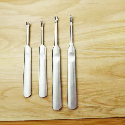 V-shaped and U-shaped leather trench cutter (groover) - leathercraft tool - ArtOm_farm™ MICROGREENS