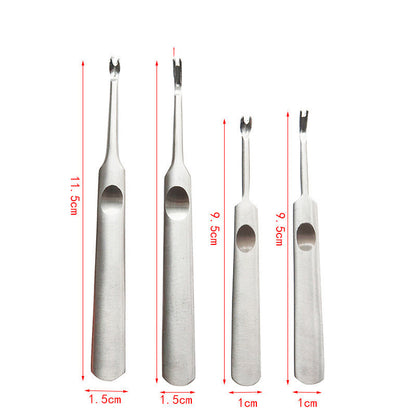 V-shaped and U-shaped leather trench cutter (groover) - leathercraft tool - ArtOm_farm™ MICROGREENS