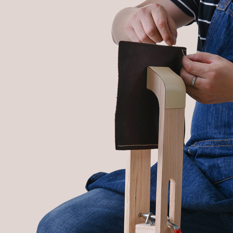Leather Sewing Pony Clamp - Leatherwork Holder - ArtOm_farm™ MICROGREENS
