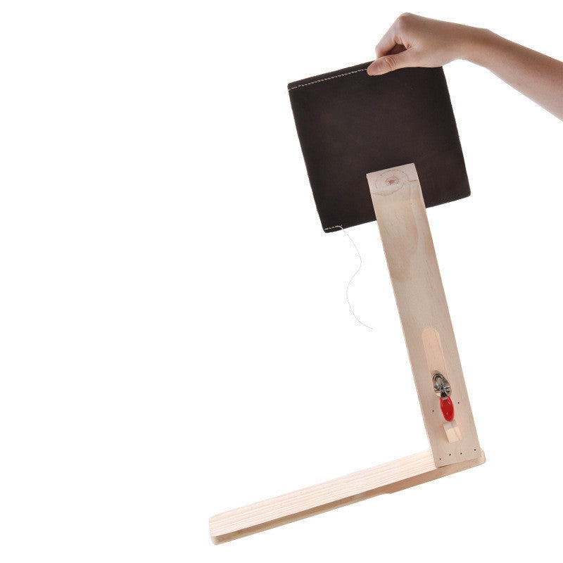 Leather Sewing Pony Clamp - Leatherwork Holder - ArtOm_farm™ MICROGREENS