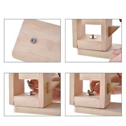 Leather Sewing Pony Clamp - Leatherwork Holder - ArtOm_farm™ MICROGREENS