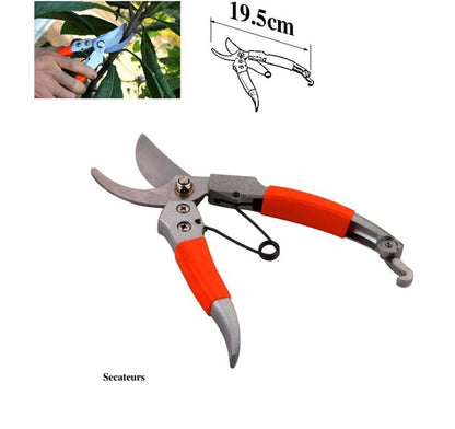 Mini Bonsai Tools Gardening Hand Tools Kit with Tote Bag Elbow Branch Nail Rake Spade Spraying Pot for Gardeners - ArtOm_farm™ MICROGREENS