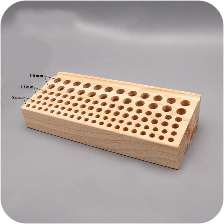 Multifunctional Pine Tool Stand Organizer for Leather Craft - ArtOm_farm™ MICROGREENS