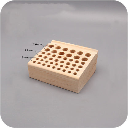 Multifunctional Pine Tool Stand Organizer for Leather Craft - ArtOm_farm™ MICROGREENS