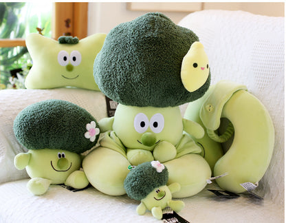 Funny Plush Cabbage Head - ArtOm_farm™ MICROGREENS