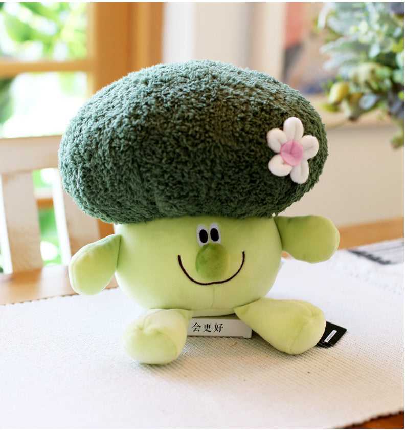 Funny Plush Cabbage Head