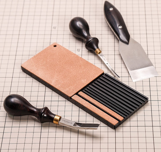Universal sharpener and grinding machine for processing and sharpening the blades of leather tools - ArtOm_farm™ MICROGREENS
