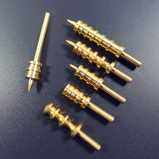 WUTA Soldering Iron for Processing and Marking Leather Edges, Brass Tip - ArtOm_farm™ MICROGREENS