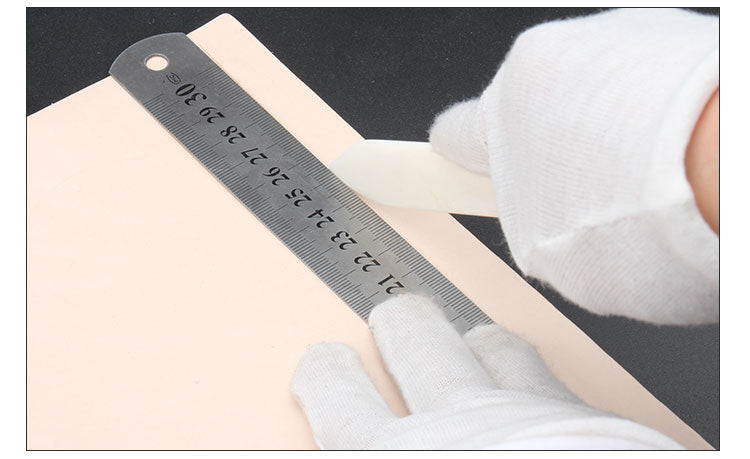 WUTA Bone Polisher Made of Natural Cow Bone for Leather Processing - ArtOm_farm™ MICROGREENS