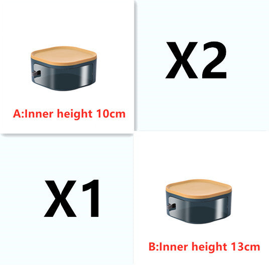 Kitchen Insulation Vegetable Cover Can Be Superimposed with Cover Insect-proof Hygienic and Convenient Meal Storage Box - ArtOm_farm™ MICROGREENS