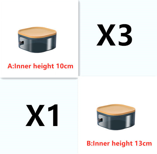 Kitchen Insulation Vegetable Cover Can Be Superimposed with Cover Insect-proof Hygienic and Convenient Meal Storage Box - ArtOm_farm™ MICROGREENS