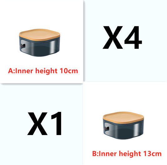Kitchen Insulation Vegetable Cover Can Be Superimposed with Cover Insect-proof Hygienic and Convenient Meal Storage Box - ArtOm_farm™ MICROGREENS