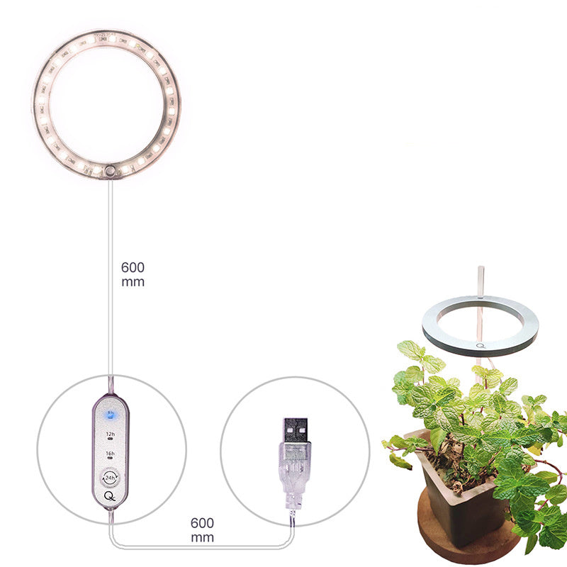 LED Angel Ring Grow Light