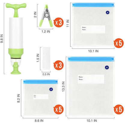 Vacuum Air Bag Vegetable Compression Bag - ArtOm_farm™ MICROGREENS