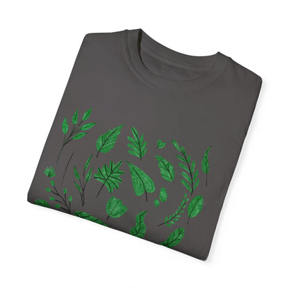 អាវយឺត Unisex Garment-Dyed T-shirt សម្រាប់ការលួងលោមទាន់សម័យ និងភាពសម្បូរបែប