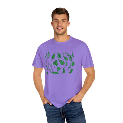 អាវយឺត Unisex Garment-Dyed T-shirt សម្រាប់ការលួងលោមទាន់សម័យ និងភាពសម្បូរបែប