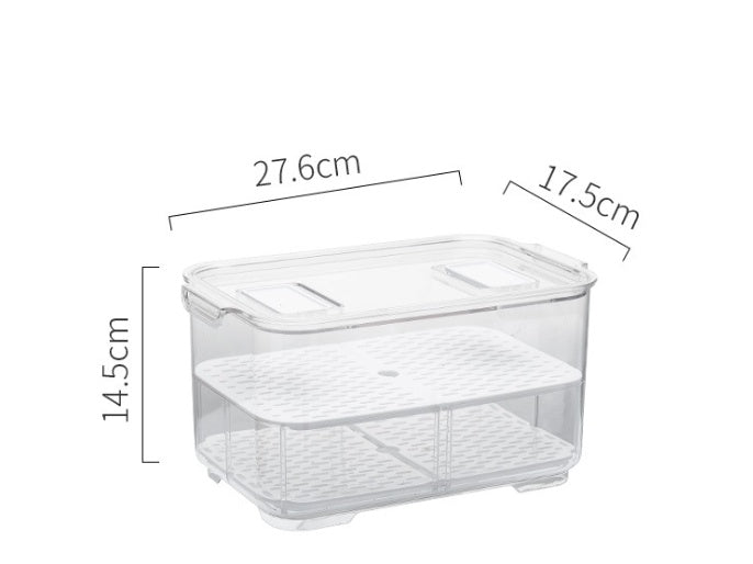 Fruit and Vegetable Storage Box with Lid - ArtOm_farm™ MICROGREENS