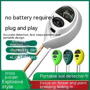 Soil Thermometer, Water Conductivity Meter and Water Quality Meter