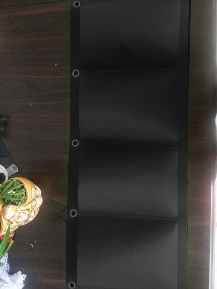 Wall Mount Hanging Planting Bags Home Supplies Multi Pockets DIY Grow Bag Planter Vertical Growing Vegetable Living Garden Bag - ArtOm_farm™ MICROGREENS