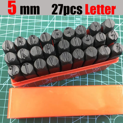 Leather Lettering Hand Embossing Tools