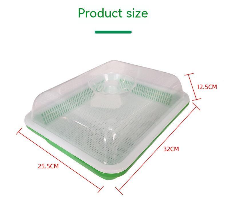 Multi-tier plastic seed sprouting stand