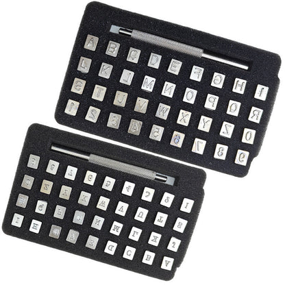 Leather Stamping Stamp Set: Letters and Numbers (36 pcs.) - ArtOm_farm™ MICROGREENS