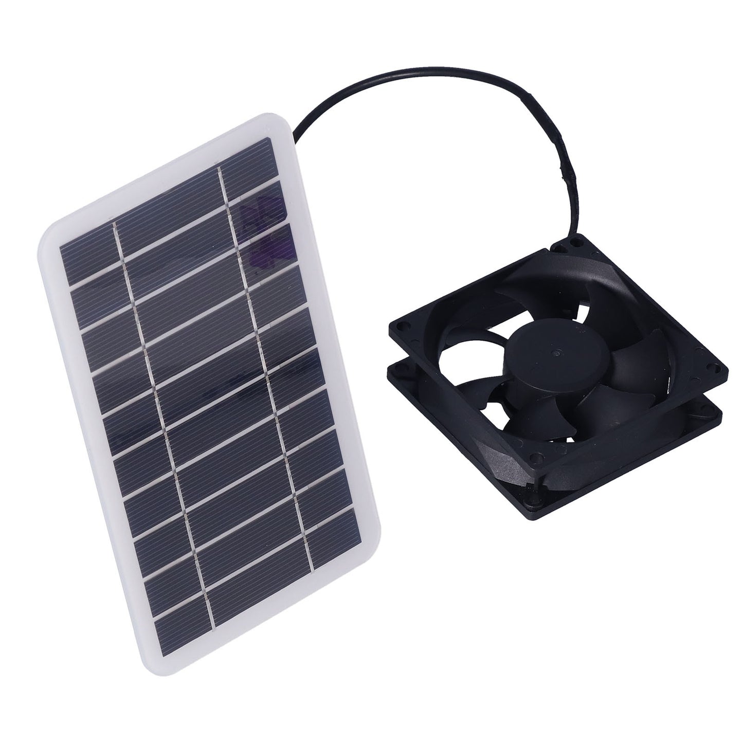 2.5W Solar Fan for Ventilation and Cooling - ArtOm_farm™ MICROGREENS