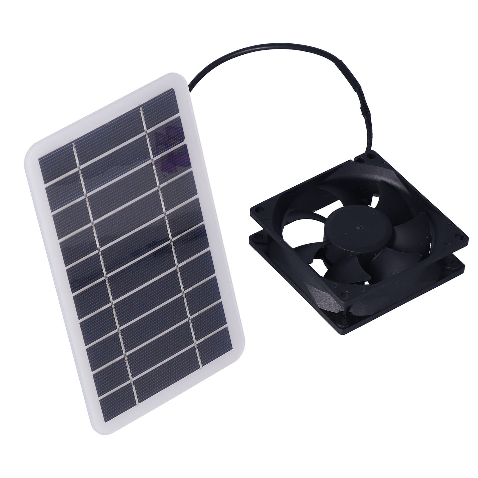 2.5W Solar Fan for Ventilation and Cooling - ArtOm_farm™ MICROGREENS