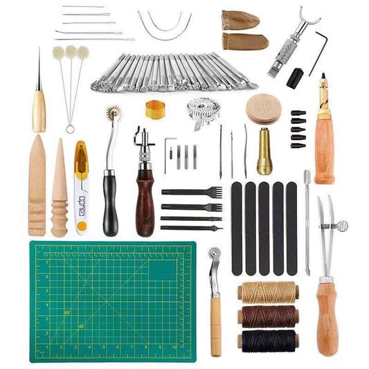 DIY Leather Hand Sewing and Repair Tool Kit