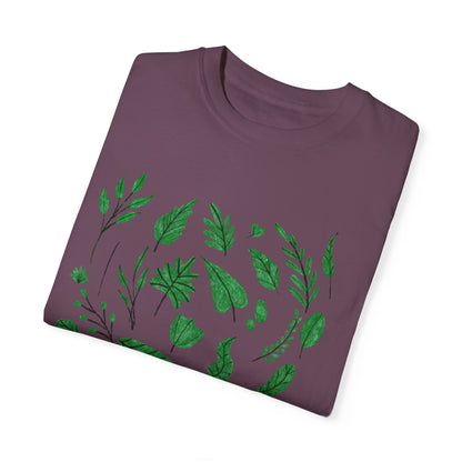 អាវយឺត Unisex Garment-Dyed T-shirt សម្រាប់ការលួងលោមទាន់សម័យ និងភាពសម្បូរបែប