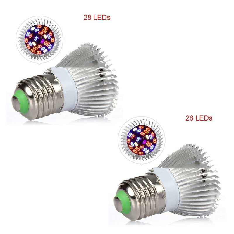 0-80W Grow Light with E27 Screw Socket for Vegetable Seedlings - ArtOm_farm™ MICROGREENS