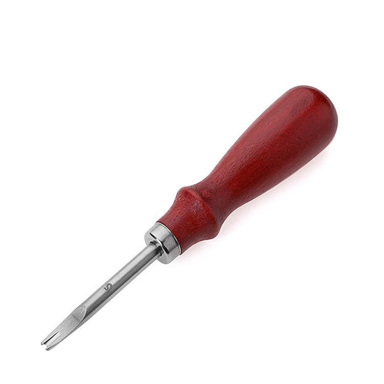 Leather edger - a hand tool for trimming and shaping the edge - ArtOm_farm™ MICROGREENS