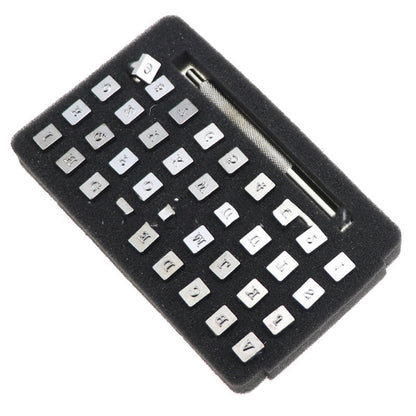 Leather Stamping Stamp Set: Letters and Numbers (36 pcs.) - ArtOm_farm™ MICROGREENS