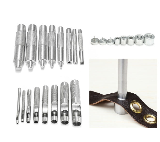 Set of metal leather punches 3.5 mm - ArtOm_farm™ MICROGREENS