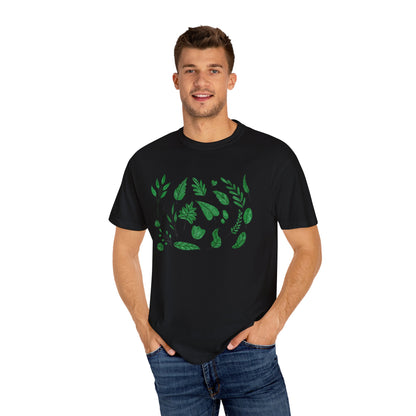 អាវយឺត Unisex Garment-Dyed T-shirt សម្រាប់ការលួងលោមទាន់សម័យ និងភាពសម្បូរបែប