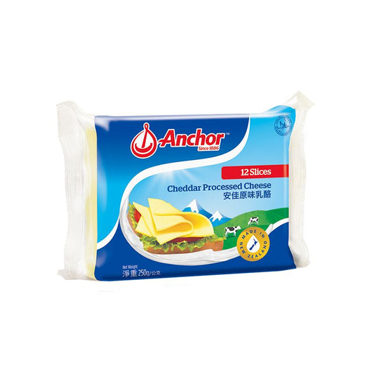 ANCHOR Cheddar Cheess 250g (12 slice)