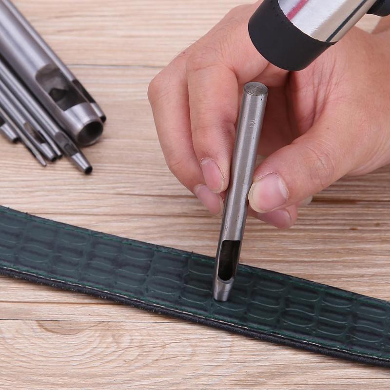 Leather punch - a hand tool for creating holes - ArtOm_farm™ MICROGREENS