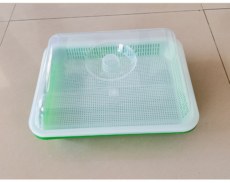 Multi-tier plastic seed sprouting stand