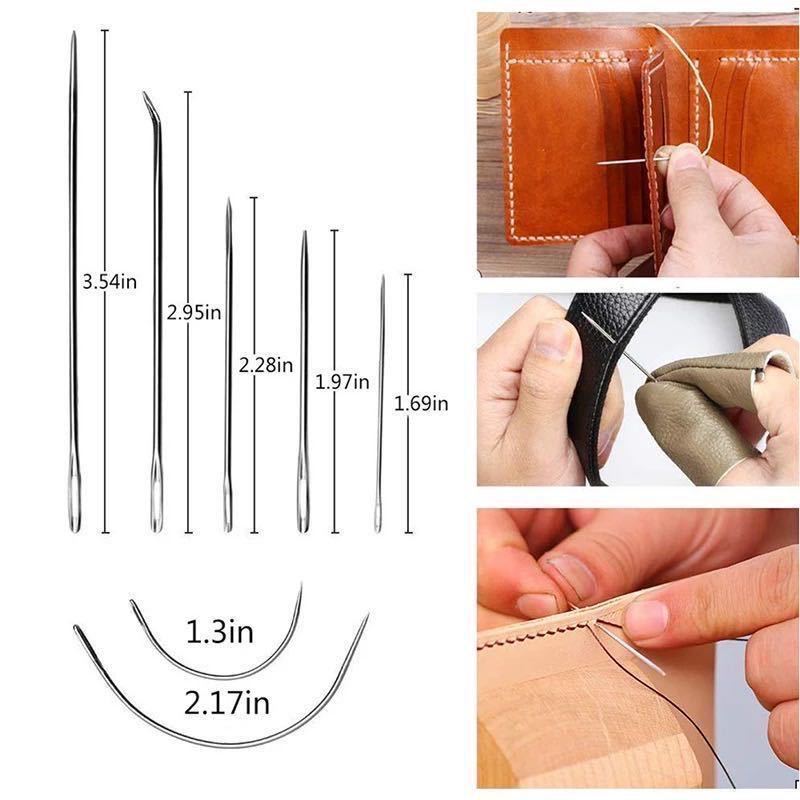 DIY Leather Hand Sewing and Repair Tool Kit