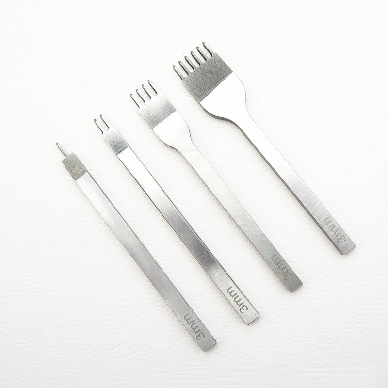 Diamond Punch for Leather - a tool for hand stitching and marking - ArtOm_farm™ MICROGREENS