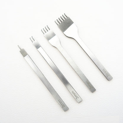 Diamond Punch for Leather - a tool for hand stitching and marking - ArtOm_farm™ MICROGREENS