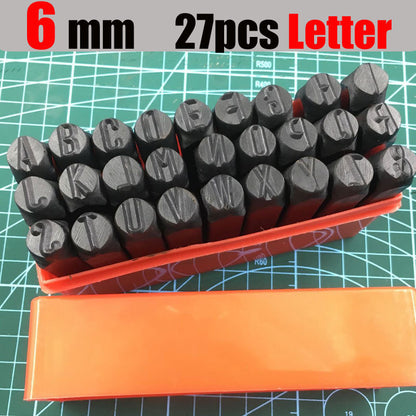 Leather Lettering Hand Embossing Tools