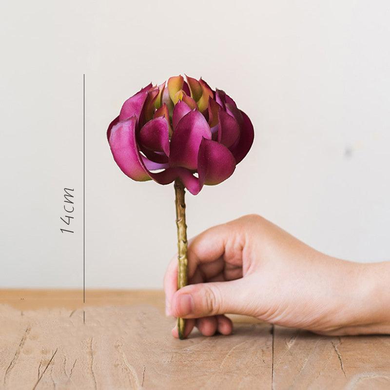 Artificial Aloe Plant Succulent Small Green Bonsai - ArtOm_farm™ MICROGREENS