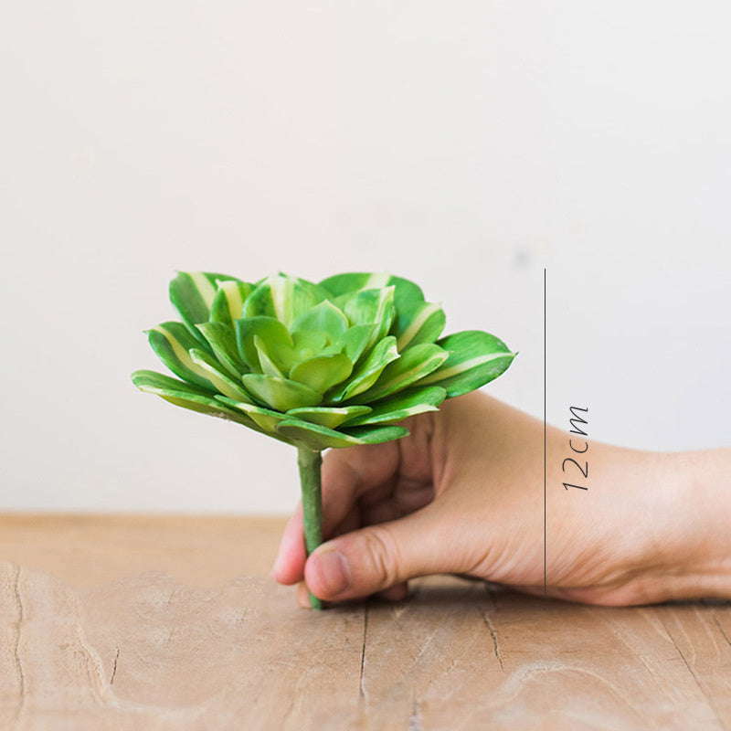 Artificial Aloe Plant Succulent Small Green Bonsai - ArtOm_farm™ MICROGREENS